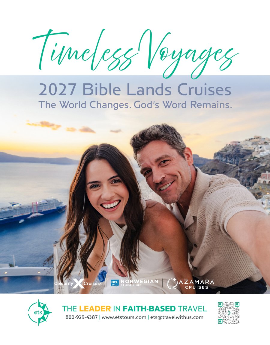 Timeless Voyages — 2027 Bible Lands Cruises catalog cover